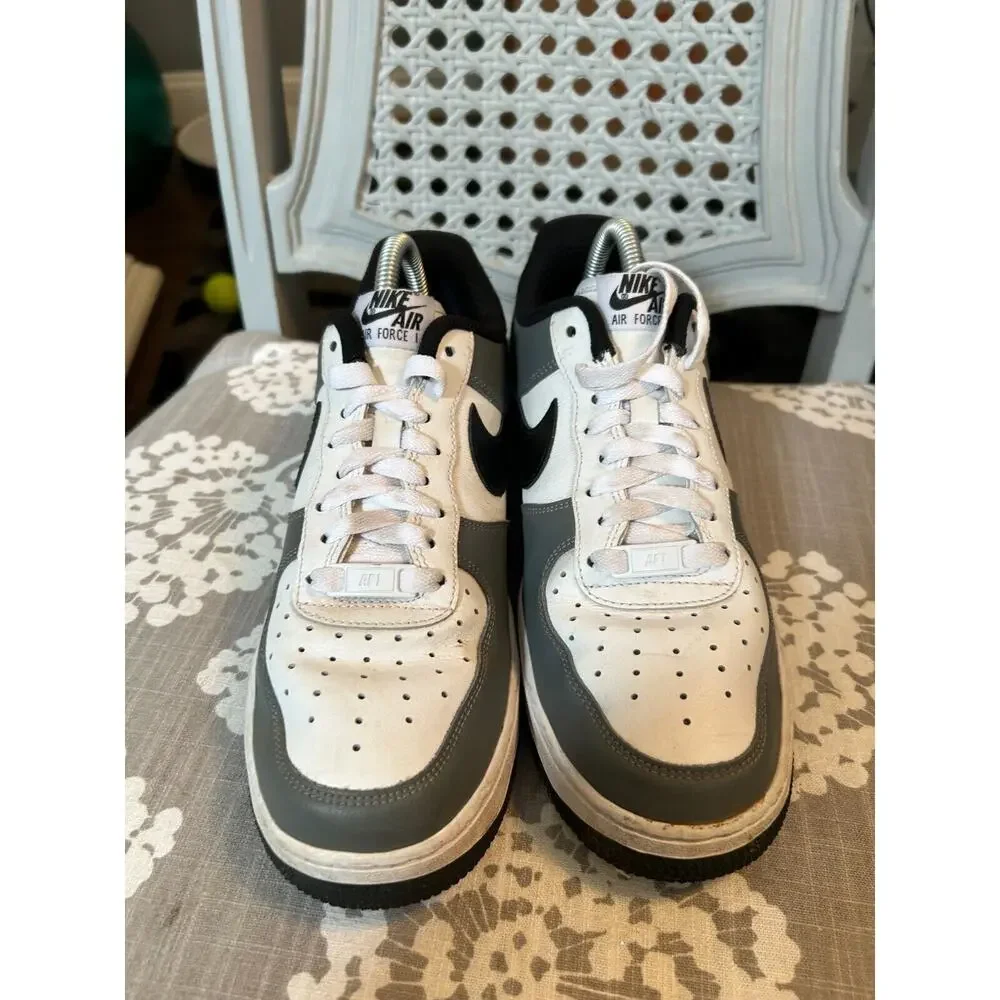 Nike Air Force 1 By You Men's Size 7 CT7875-994 Black/White/Gray‎ Panda Colors